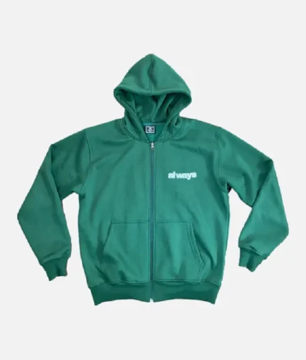 Adwysd-Always-Green-Zip-Up-Hoodie-2