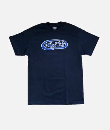 Adwysd Oval T-Shirt Navy