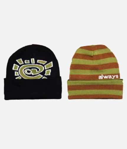 Adwysd Reversible Cuff Beanie Kiwi/Black