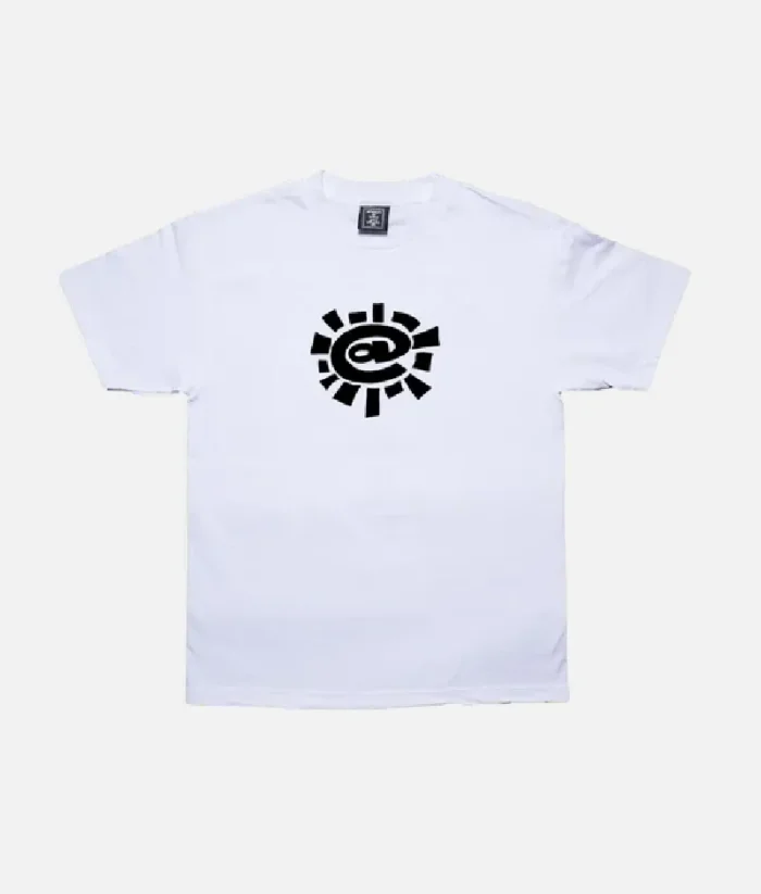 Adwysd Solid Silver @sun T-Shirt White